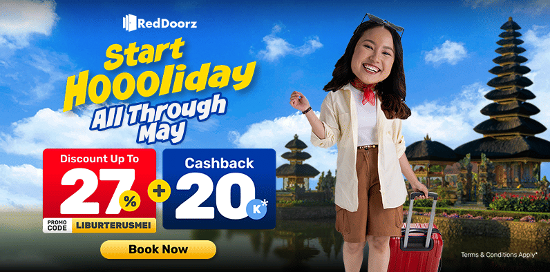 Bukti validasi kode promo - RedDoorz - Kode promo RedDoorz: [[Cashback Rp20.000]] untuk pemesanan hotel