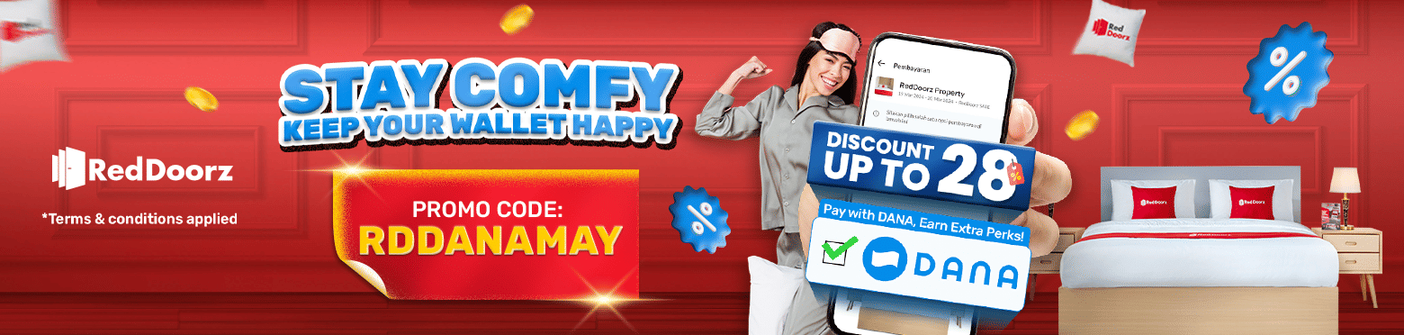 Bukti validasi kode promo - RedDoorz - Kode promo RedDoorz: [[Diskon hingga 28%]] untuk pemesanan hotel hemat