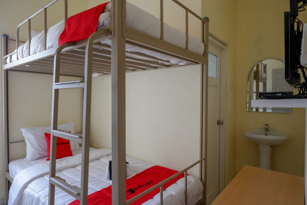 2 Single beds in mixed dormitory 