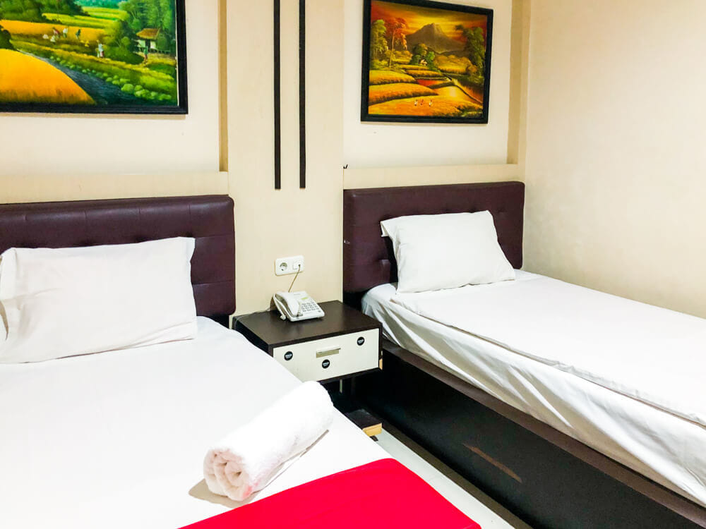 RedDoorz Deluxe Twin Room