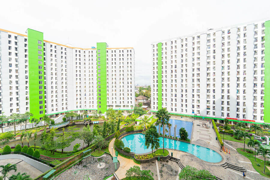 RedLiving Apartemen Green Lake View Ciputat - Pelangi Rooms 1 Tower E
