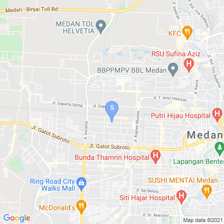 Map showing location of KoolKost near Millennium ICT Center Medan (Minimum Stay 6 Nights)