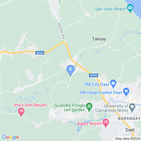 Map showing location of Ciudad Caliente by The Lavana