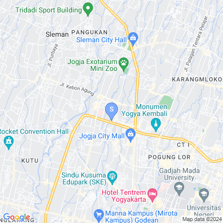 Peta lokasi Happy Syariah Hotel near Jombor Mitra RedDoorz