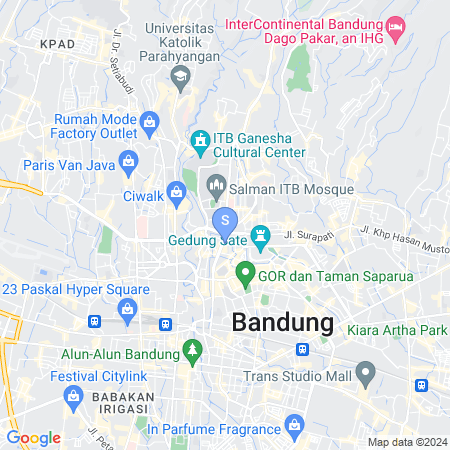 Map showing location of Urbanview Hotel Utari
