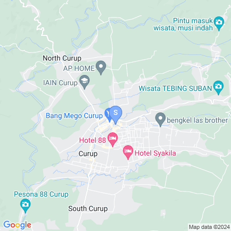 Peta lokasi Hotel Dioba Gite Syariah Bengkulu Mitra RedDoorz