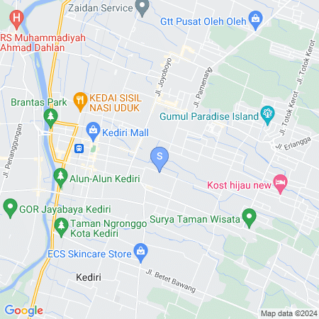 Map showing location of Griya Prashasta Mitra RedDoorz