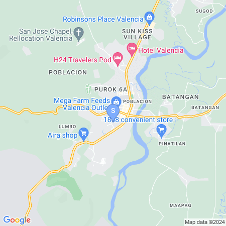 Map showing location of RedDoorz @ Dream Haven Bed and Breakfast
