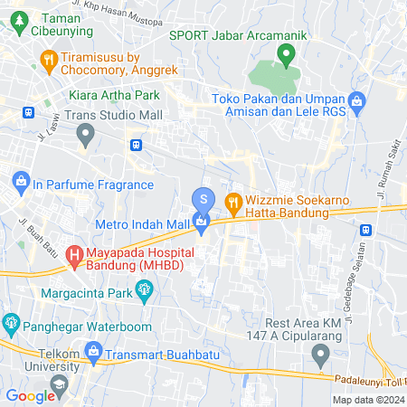 Peta lokasi RedLiving Apartemen The Suites Metro - KS 2 Property Tower E