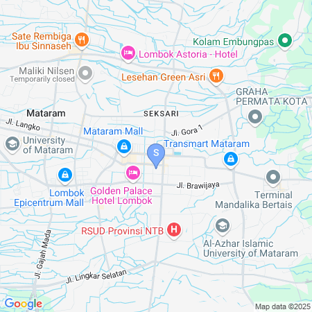 Peta lokasi Astri Homestay Carkranegara Mataram Mitra RedDoorz