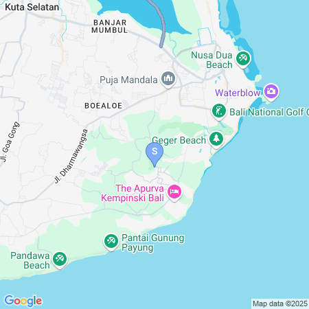 Map of Dancing Hana Villa Nusa Dua ( 2 Bedroom with Sharing Pool Minimum Stay 2 Nights )