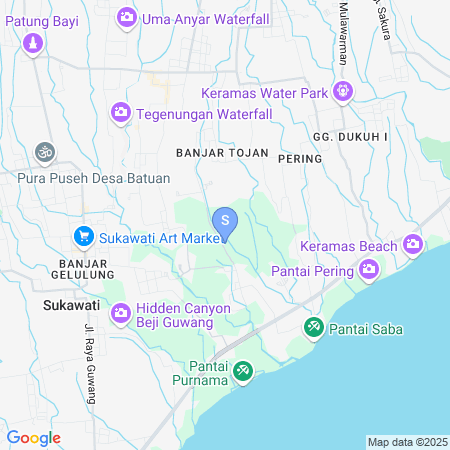 Map showing location of The Lavana De'Bale Marcapada