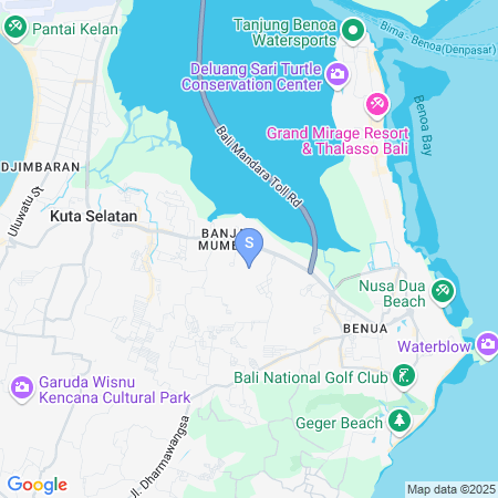 Map showing location of Green Leaf Villa ( 1 Bedroom pool Villa with Minimum Stay 2 Nights )