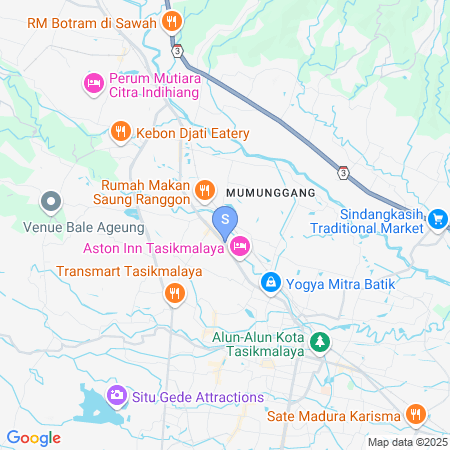 Peta lokasi Hotel Srikandi Syariah Mitra RedDoorz