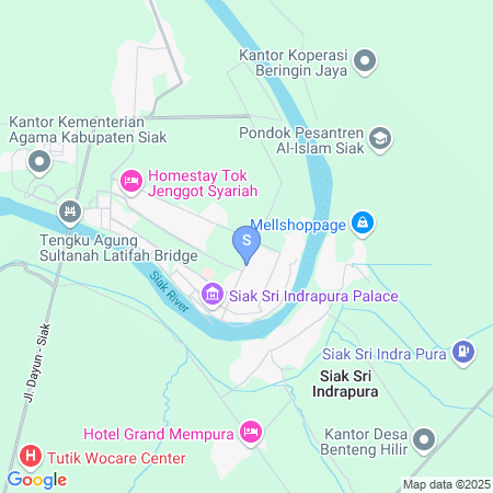Peta lokasi RedDoorz @ Homestay Sutomo Riau