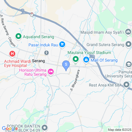 Map showing location of Guest House Hamz Syariah RedPartner