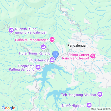 Peta lokasi RedDoorz near Situ Cileunca Pangalengan