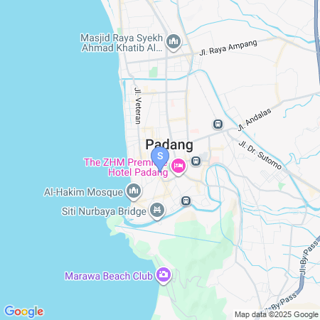 Peta lokasi RedDoorz Syariah @ Edotel Bundo Kanduang Padang
