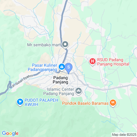 Peta lokasi RedDoorz Syariah @ Hotel Muhammadiah Padang Panjang