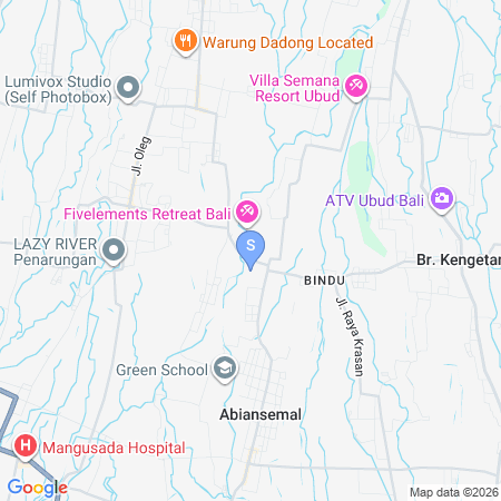 Map of The Lavana Villa Pramestha River Side