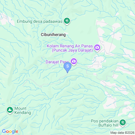 Map showing location of Urbanview Hotel Puncak Darajat Highland Garut