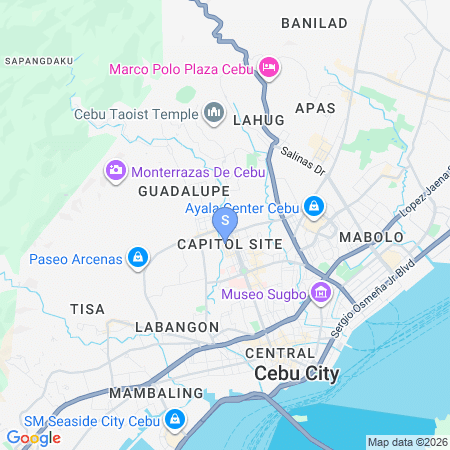 Map showing location of Hotel Asia by RedDoorz