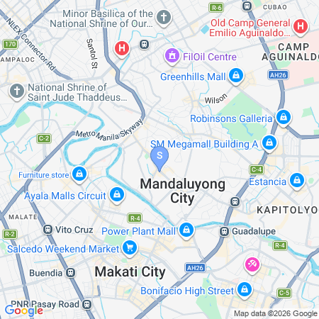 Map showing location of Rooms 498 by RedDoorz near Boni Avenue