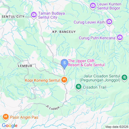 Map showing location of The Lavana Signature Edensor Mansion Sentul