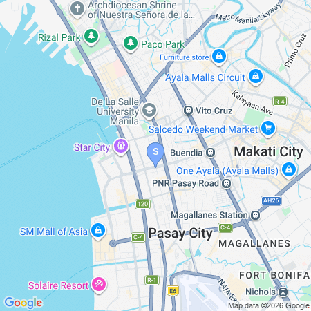 Map showing location of Grand View Tower by RedDoorz