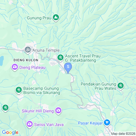 Peta lokasi Kings Hotel Dieng RedPartner