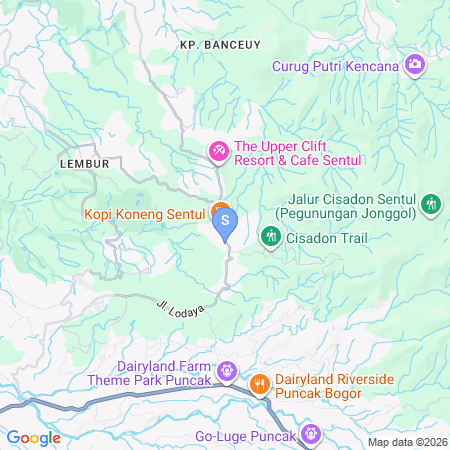 Map showing location of The Lavana Premium di Ālaya Sentul