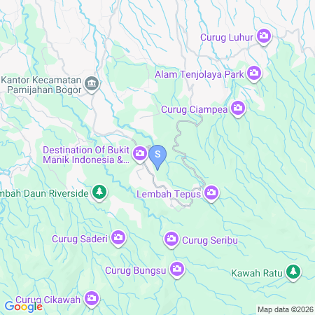 Map showing location of The Lavana Syariah Seulawah Glamping Hills Bogor
